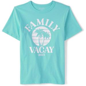 image:imageThe Childrens Place Boys All Holidays Short Sleeve Graphic TShirtstShirtFamily Vacation