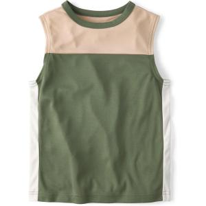 image:imageThe Childrens Place Boys Athletic Tank Top Quick DryGreenwhich Muscle