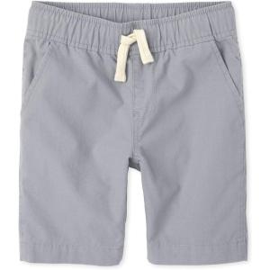image:imageThe Childrens Place Boys Pull on Jogger ShortsFin Gray Single