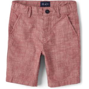 image:imageThe Childrens Place Boys Uniform Chino ShortsHampton Red