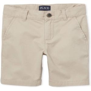 image:imageThe Childrens Place Boys Uniform Chino ShortsSandwash Single