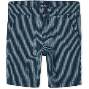 image:imageThe Childrens Place Boys Uniform Chino ShortsTidal Stripe