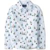 image:imageThe Childrens Place Baby Boys and Toddler Poplin Long Sleeve Button Down ShirtHoliday Print