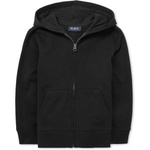 image:imageActive Long Sleeve Hooded Full Zip Front SweatshirtBlack