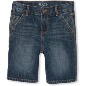 image:imageThe Childrens Place Boys Denim ShortsLight Medium Stone Wash