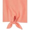 image:imageThe Childrens Place Baby Girls and Toddler Tie Front Tank TopsDaisy GinghamPeach Tie 2pack