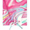 image:imageShort Sleeve Tie Front TopNeon Berry Marble