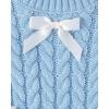 image:imageThe Childrens Place Baby Girls and Toddler Long Sleeve Crew Neck Pullover SweaterParty Blue Bows
