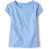 image:imageThe Childrens Place Girls Basic Short Sleeve Layering TeeRedDaybreak 2pack
