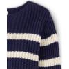 image:imageThe Childrens Place Girls Long Sleeve Crew Neck Pullover SweaterBlackcurrant