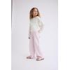 image:imageThe Childrens Place Girls Long Sleeve Crew Neck Pullover SweaterFair Ivory Crochet