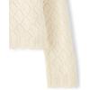 image:imageThe Childrens Place Girls Long Sleeve Crew Neck Pullover SweaterFair Ivory Crochet