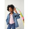 image:imageThe Childrens Place Girls Smocked Short Sleeve TopsCosmos Keyhole