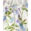 image:imageThe Childrens Place Girls Smocked Short Sleeve TopsFloral Hem Puff