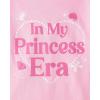 image:imageThe Childrens Place Girls SportsTrendsIcons Short Sleeve Graphic TShirts3 PackFriendsFloral HeartPrincess Era