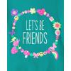 image:imageThe Childrens Place Girls SportsTrendsIcons Short Sleeve Graphic TShirts3 PackFriendsFloral HeartPrincess Era