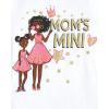 image:imageThe Childrens Place Girls SportsTrendsIcons Short Sleeve Graphic TShirts3 PackMoms MiniCheetah HeartDaddys Girl