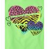 image:imageThe Childrens Place Girls SportsTrendsIcons Short Sleeve Graphic TShirts3 PackMoms MiniCheetah HeartDaddys Girl