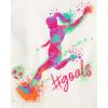 image:imageThe Childrens Place Girls SportsTrendsIcons Short Sleeve Graphic TShirts3 PackPlay Like GirlDancerGoals
