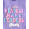 image:imageThe Childrens Place Girls SportsTrendsIcons Short Sleeve Graphic TShirts3 PackPositive VibesLeadersKind
