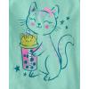 image:imageThe Childrens Place Girls Trends Icons Short Sleeve Graphic Tshirts 5PackLemonButterflyCatFruitFaces
