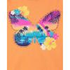 image:imageThe Childrens Place Girls TrendsIcons Short Sleeve Graphic TShirts4 PackButterflySeahorseFlamingoTurtle