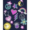 image:imageThe Childrens Place Girls TrendsIcons Short Sleeve Graphic TShirts4 PackLoveDoodlesHappyPeace Sign