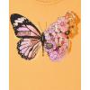 image:imageThe Childrens Place Girls UnicornsButterfly Short Sleeve Graphic TShirts3 PackHeart ButterflyFloralPeace Sign