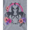 image:imageThe Childrens Place Girls UnicornsSportsButterflies Long Sleeve Graphic TShirts2 PackDeerUnicorn Face
