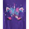 image:imageThe Childrens Place Girls UnicornsSportsButterflies Long Sleeve Graphic TShirts2 PackDeerUnicorn Face