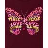 image:imageThe Childrens Place Girls UnicornsSportsButterflies Long Sleeve Graphic TShirts2 PackUnicorn ButterfliesButterfly
