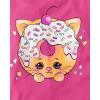 image:imageThe Childrens Place Girls UnicornsSportsButterflies Long Sleeve Graphic TShirts2 PackWinter DessertCat Doughnut