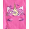 image:imageThe Childrens Place Girls UnicornsSportsButterflies Long Sleeve Graphic TShirts4 PackHeartsUnicornCatBows