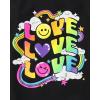 image:imageThe Childrens Place Girls UnicornsSportsButterflies Short Sleeve Graphic TShirts2 PackLoveCan Do Anything