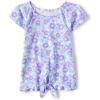 image:imageShort Sleeve Tie Front TopIris Pop