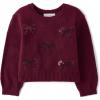 image:imageThe Childrens Place Baby Girls and Toddler Long Sleeve Crew Neck Pullover SweaterSugar Beet Bows