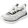 image:imageThe Childrens Place Boys Boys Everyday Casual Lace Up SneakersWhite Multi Jogger