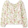 image:imageThe Childrens Place Girls Long Sleeve Smocked Peplum TopFiona Roses