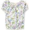 Floral Hem Puff