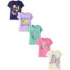 image:imageThe Childrens Place Girls Trends Icons Short Sleeve Graphic Tshirts 5PackLemonButterflyCatFruitFaces