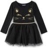 image:imageThe Childrens Place baby girls Heart Mesh Tutu DressBlack Cat