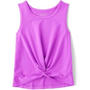 image:imageThe Childrens Place Girls Active Twist Front Tank TopDynamic Lilac