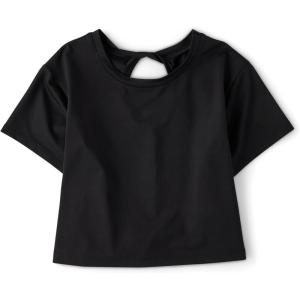 image:imageThe Childrens Place Girls Atheletic Short Sleeve TopsBlack