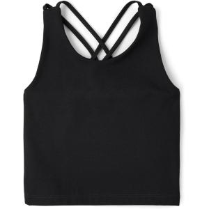 image:imageThe Childrens Place Girls Atheletic Sleeveless Tank TopsBlack