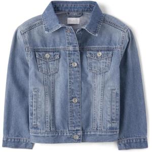 image:imageThe Childrens Place Girls Basic Denim JacketGemini Wash