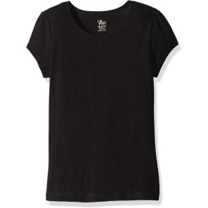 image:imageThe Childrens Place Girls Basic Short Sleeve Layering TeeBlack
