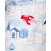 image:imageThe Childrens Place Boys Short Sleeve Poplin Button Down ShirtSailboats