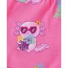 image:imageThe Childrens Place Girls 100 Cotton Sleeve Top and Shorts 2 Piece Pajama SetBow Pink
