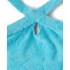 image:imageThe Childrens Place Girls 2piece Bikini SwimsuitBlue Seashells