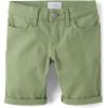 image:imageThe Childrens Place Girls Solid Skimmer ShortsMisty Glen